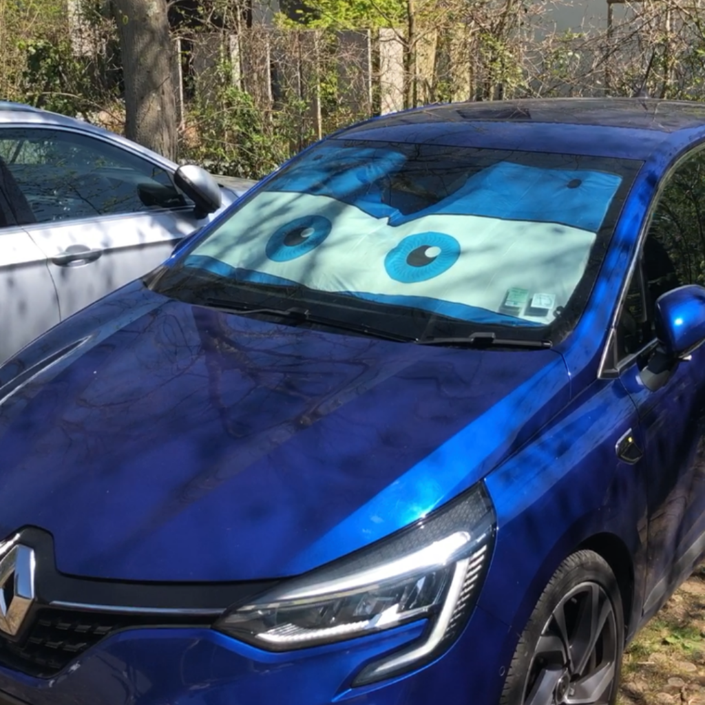 Pare-soleil-yeux-cars-eyes-look-bleu-clio-5-rs-line