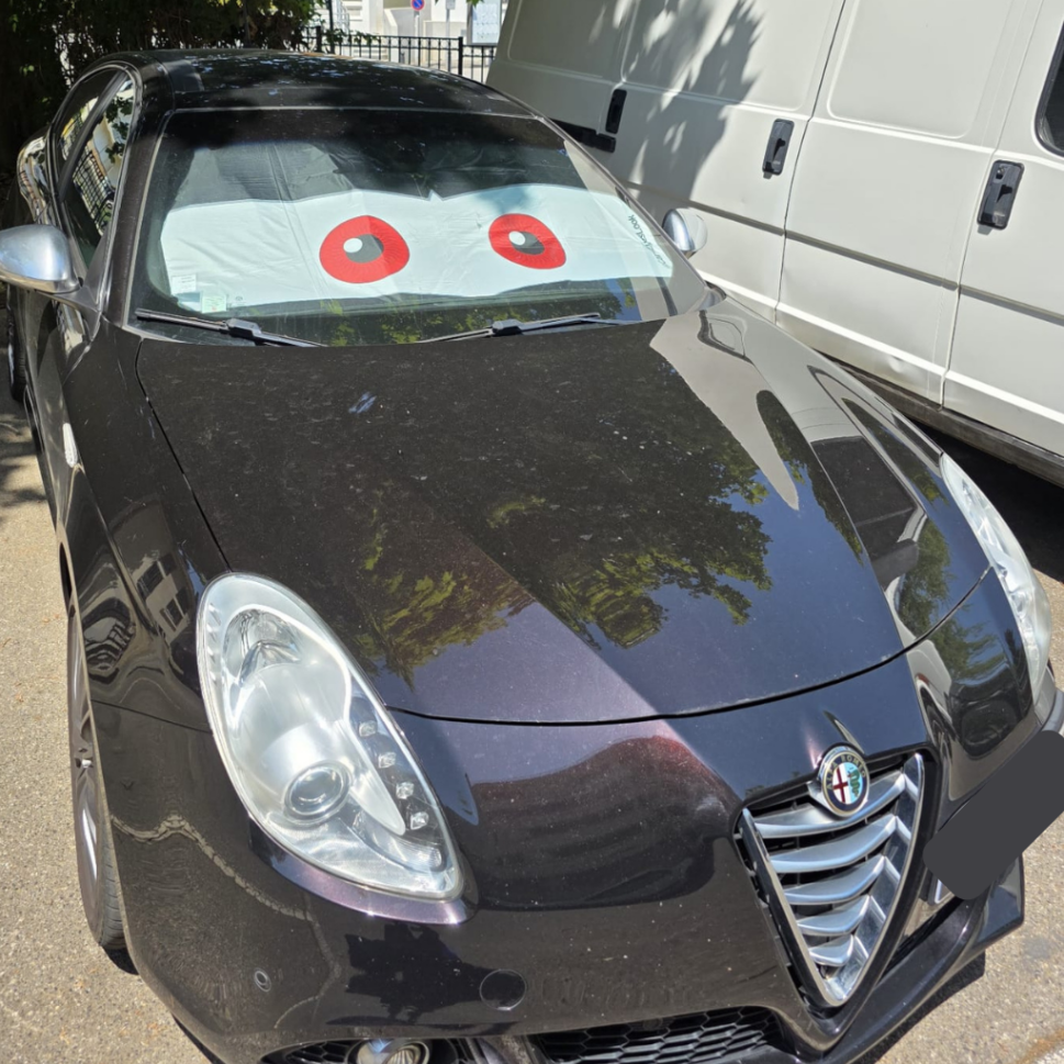 Pare-soleil-yeux-cars-eyes-look-noir-alfa-romeo-giulietta